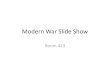 Civil war (modern war) slideshow