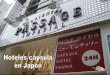 Hoteles cápsula - Japon