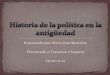 Historia de la política en la antigüedad (cartilla i periodo)
