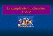 La Complainte Du Chevalier Hugo