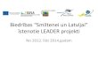 Biedrības Smiltenei un Latvijai īstenotie LEADER projekti