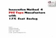 Innovative method 4 pvc tape with wbpsa