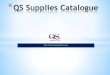 Qs supplies catalogue