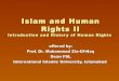 Human rights and obligations in islam ii