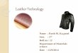 Leather technology