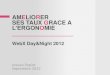 WEBXDN2012 - Ergonomie & Taux de clics