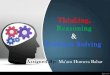 Thinking Reasoning & Problem Solving (Human Behavior)