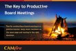 The Key to Productive HOA Board Meetings
