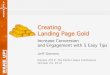 Pardot Elevate 2012 - Creating Landing Page Gold: Increase Conversion and Engagement with 5 Easy Tips