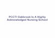 Pccti oakbrook is a highly acknowledged nursing school