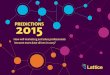 Data-Driven Marketing And Sales Predictions 2015 - Lattice Engines