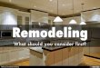 The value of a remodel as equated to home values