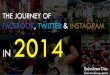 The Journey of Facebook, Twitter & Instagram in 2014