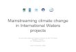 Jerker Tamelander - Mainstreaming CC in IW Projects Presentation