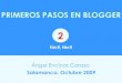 Primeros Pasos En Blogger.2