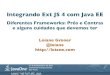 Javaone Brazil 2012: Integrando Ext JS 4 com Java EE