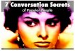 7 Conversation Secrets of Popular People