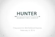 Hunter Marketing Group Restaurant and Hospitality Solutions feb 2014