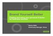 Brand Yourself Better Vocus Webinar with Stacey Miller