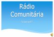 Falação rádio comunitária