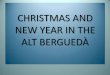 Christmas in the alt berguedà with transitions