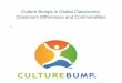 Culture Bump App for Global University Classroom Differences