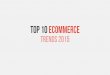 E commerce   TOP 10 trends 2015