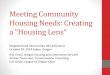 ABC Workshop: Housing Lens - Neighborhood Partnerships' RE:Conference 2014