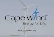 Cape Wind Basics