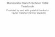 Manzanita ranch 1969 yearbook