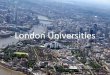 London universities