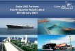 Golar LNG Partners Q4 2012 results presentation