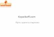 Kopeikoff startup steps (For Crashtest)