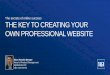 The key to creating your own professional website