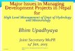 Major issues of managing development projects in nepal by bhim upadhyaya