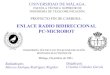 Enlace radio bidireccional PC-MICROBOT (E. Rodriguez Regidor)