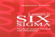 Lessons in six sigma viny