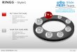 Balls on rings in circle strategy design 1 powerpoint presentation slides