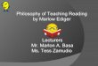 Philosophy Of Teaching Reading