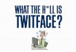 What the H*ll is Twitface?