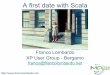 A First Date With Scala