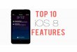 Top 10 Hidden iOS 8 Features Review 2015