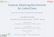 ISWC 2014 Tutorial - Instance Matching Benchmarks for Linked Data