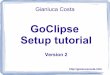 GoClipse - Setup tutorial - Version 2