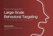 Large-Scale Behavioral Targeting [Paper Presentation]