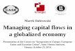 Managing capital flows in a globalized economy_Marek Dabrowski