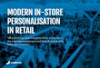 Modern in-store personalisation in retail