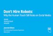SXSW 2015 Core Conversation: Don't Hire Robots - The #HumanTouch of Social