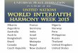 Interfaith Harmony Week 2015
