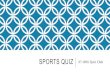 Sports Quiz IIT-BHU